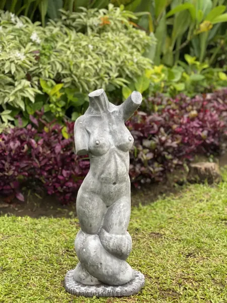 Xenia - Female torso, 60 cm H | cast stone 